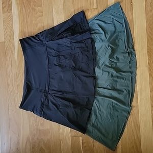 Lululemon Lost in Pace Skort 15", Lot of 2